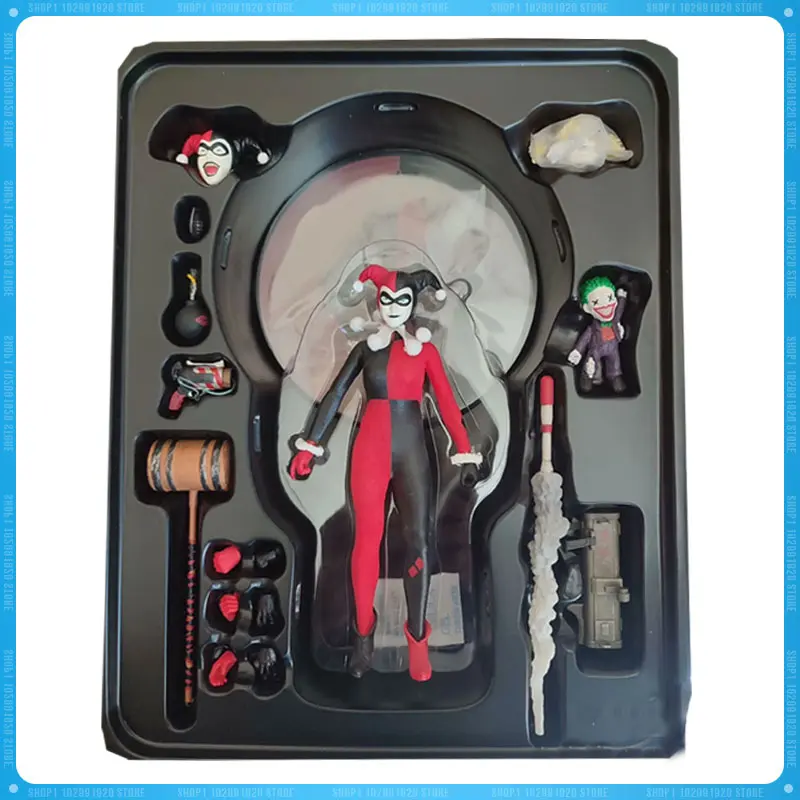 Originale Mezco One:12 Dc Batman Harley Quinn Joker Donna Action Anime Figure Statua Deluxe Edition Model Doll Toys Gift