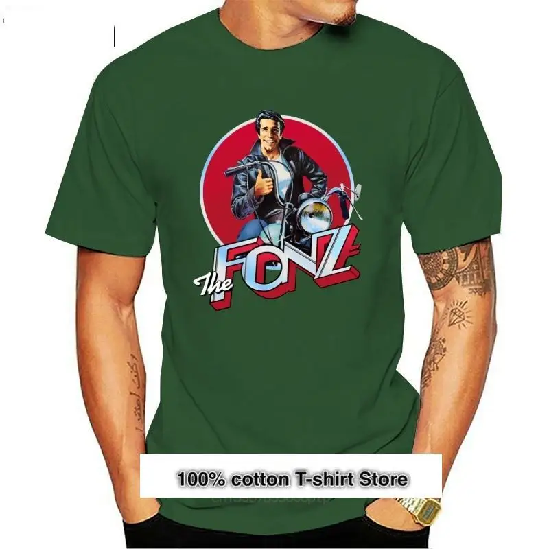 Alta Calidad, El Fonz Fonzie Dionas Felices Genial Retro Tv Show De Television Camisetas De Comedia