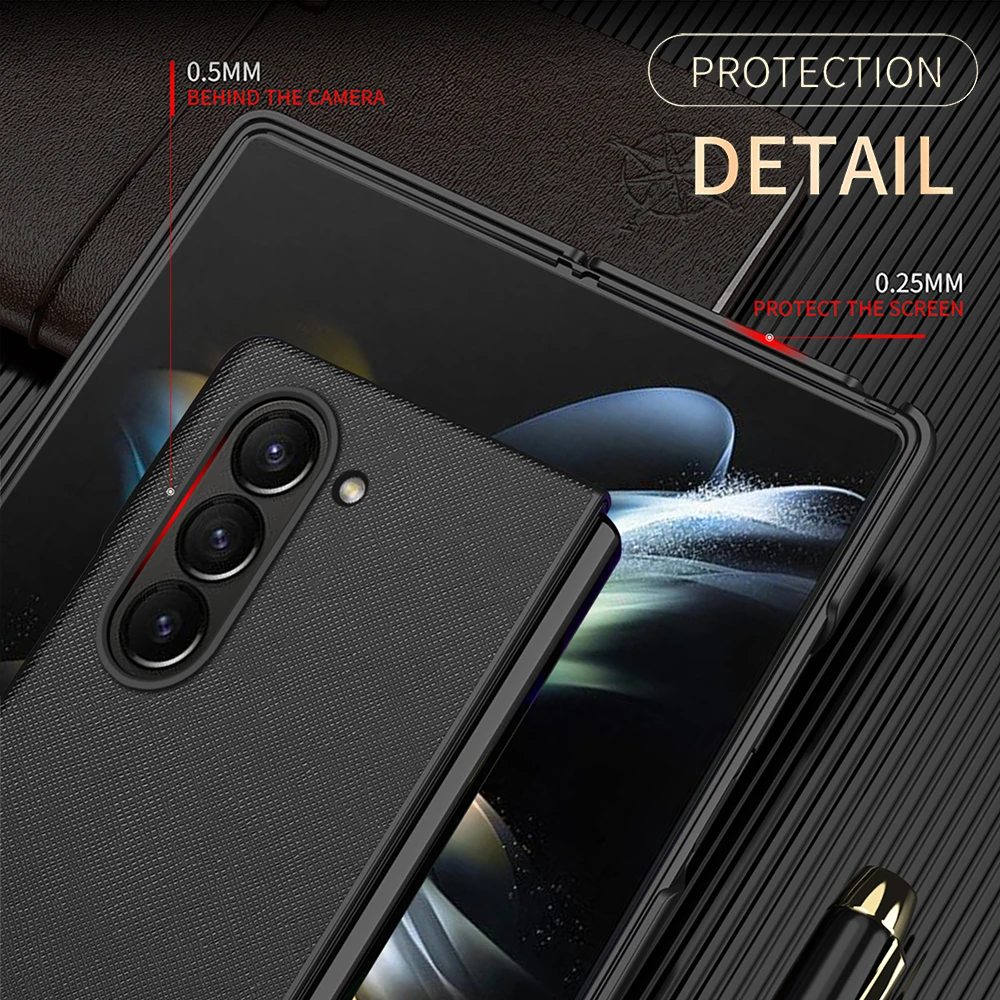 Guscio Protettivo Pieghevole All-Inclusive Per Samsung Z Fold 5 Z Fold 4 Z Fold3 5G Z Fold 5 Fold 5 Custodia Protettiva Per Telefono