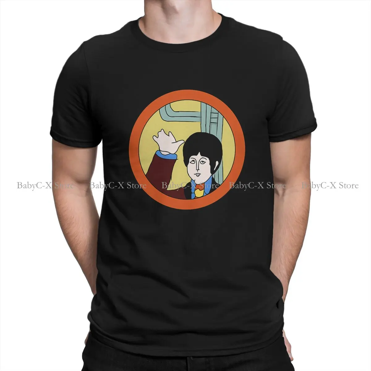 La Maglietta Della Fascia Beatle Per Gli Uomini Yellow Submarine Paul Yellow Submarine Essential Humor Maglietta Casual Novità Trendy