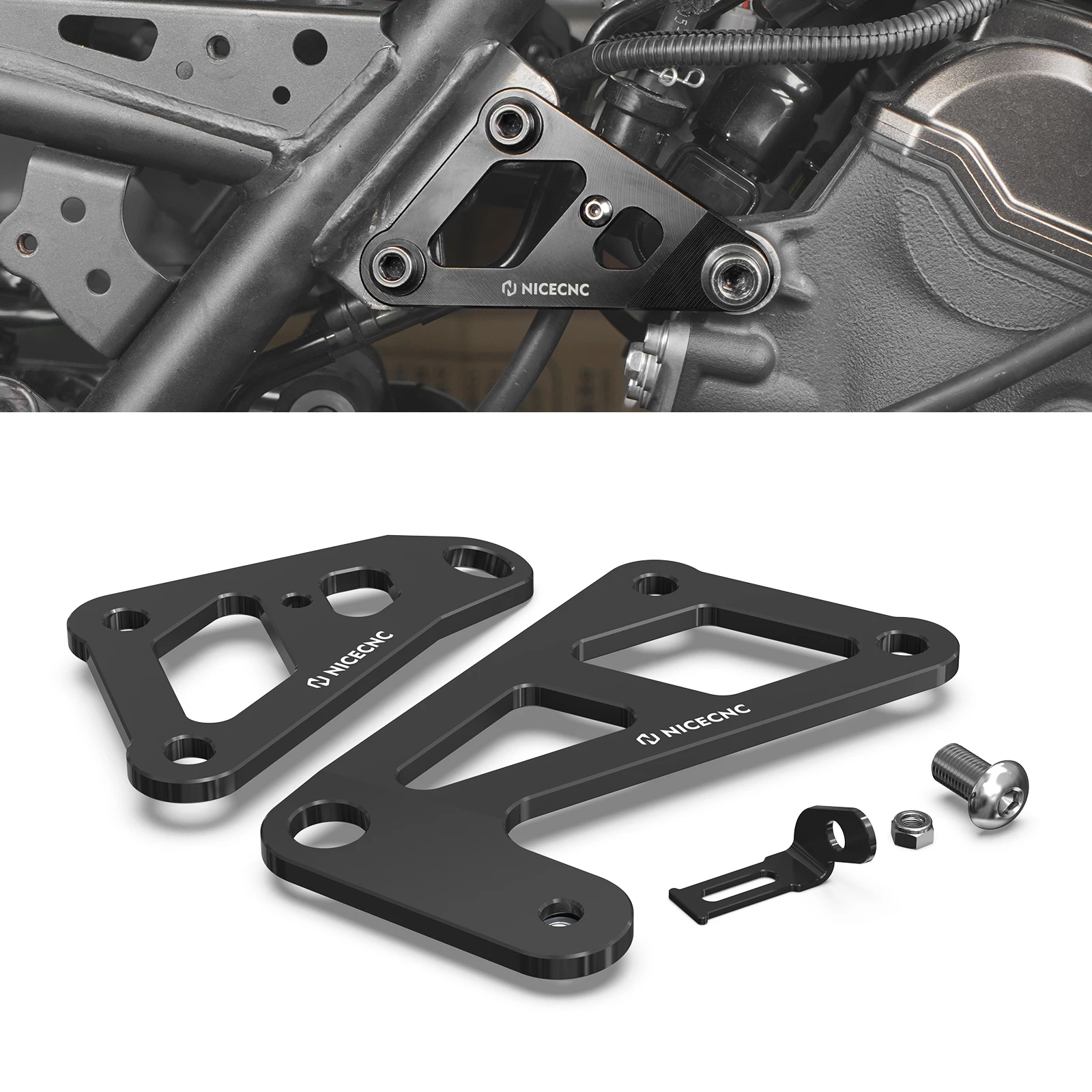 Supporto Motore Staffa Motore Moto Per Yamaha Tenere 700 Xtz 700 2019-2024 Tenere 700 World Raid 2022 Sostituire Bw3-21315-00-00