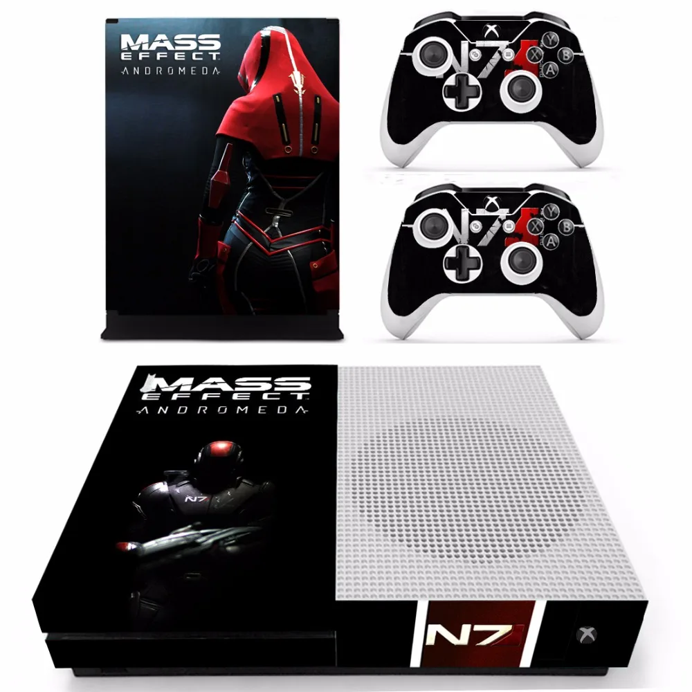 Decalcomania Adesiva Per Pelle Andromeda Effetto Massa Per Console Microsoft Xbox One S E 2 Controller Per Xbox One S Skin Sticker Vinyl