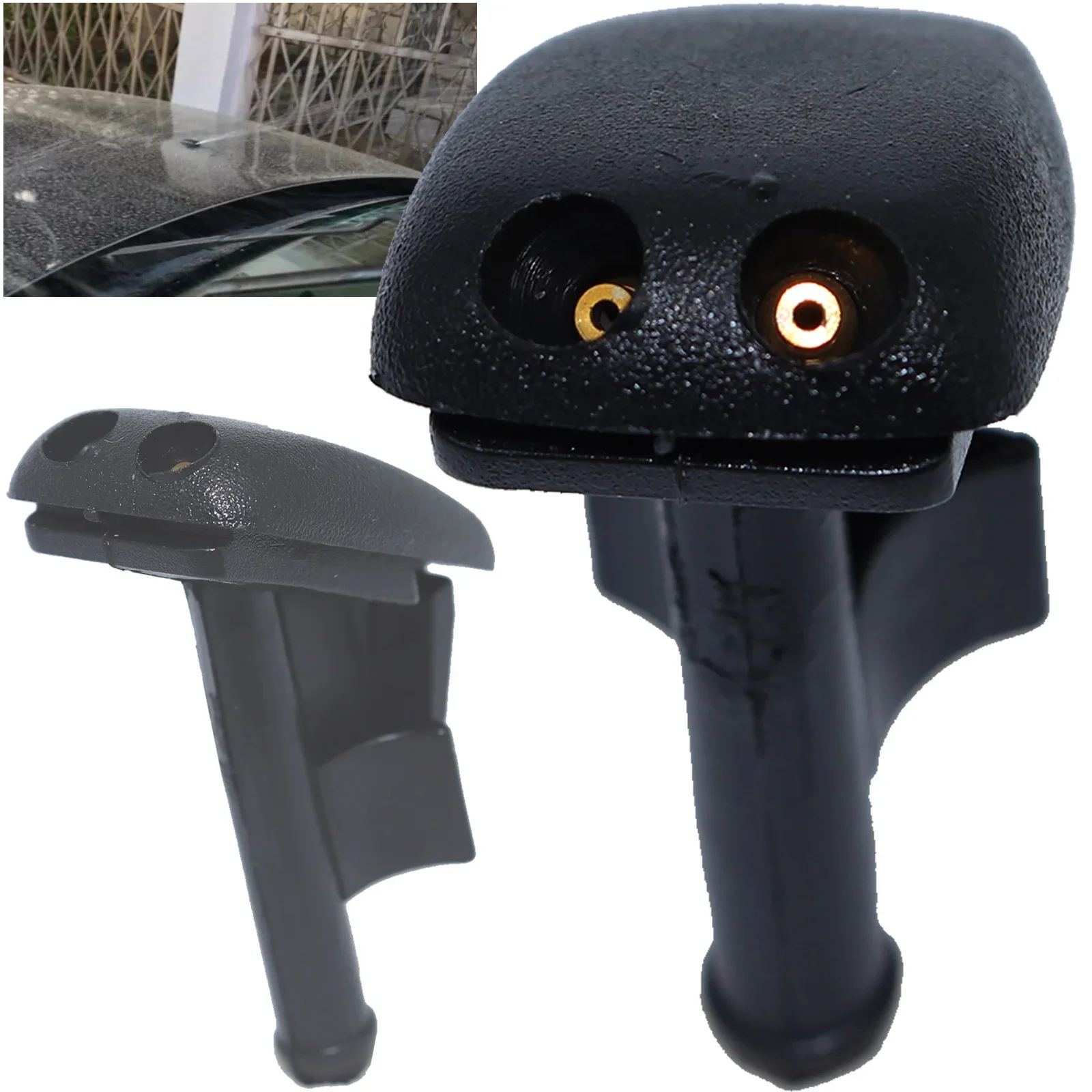 2 Pz Anteriore Tergicristallo Rondella Getto Ugello Di Spruzzo Per Bmw Z3 Coupe 1998 2000 2001 2003 E36 Touring 316G 325Td 318Ti 323Ti 318Is