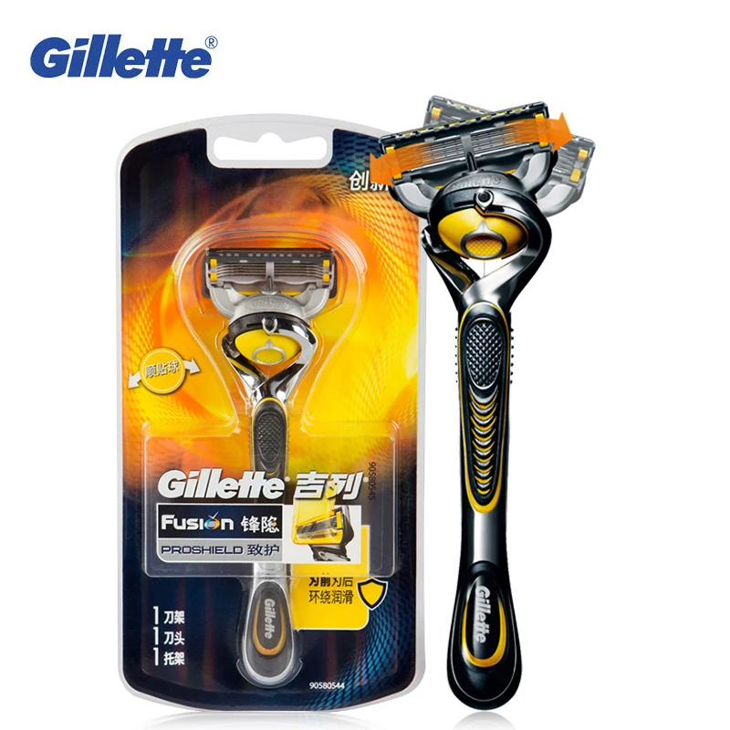 Originale Gillette Fusion Proshield Lame Di Rasoio Flexball Marca Rasatura Lavabile In Lavatrice Cartucce Di Rasoio Ricariche Per La Cura Del Viso