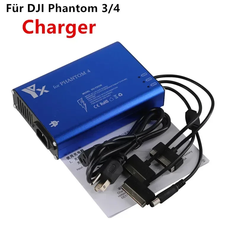 Phantom 34 Drone Batterie E Controller Recomte Ladegerasse Intelligente Lade Fuir Dji Phantom 4 / 4Pro Erweiterte Drone Zubehr