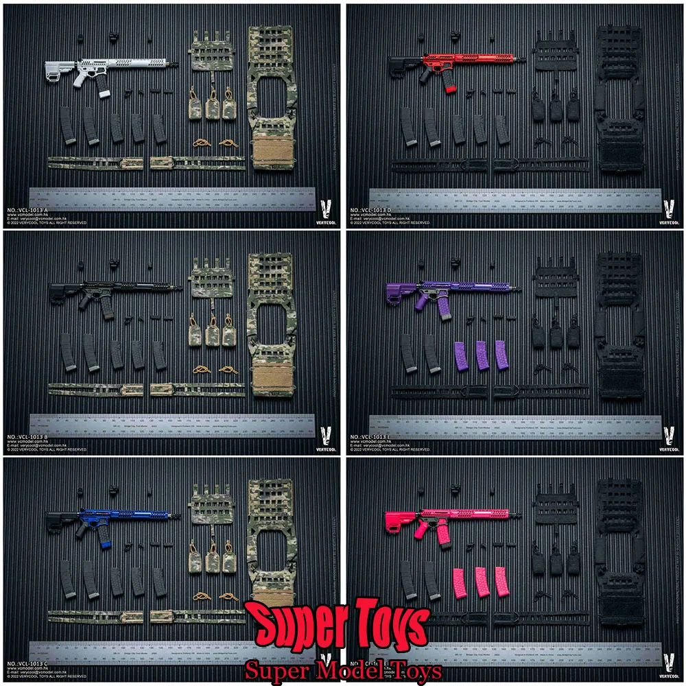 Verycool Vcl-1013 1/6 Scale Soldier Arma Equipment Set Mini Toy Gun Warrior Accessori Fit Modello Action Figure Da 12 Pollici