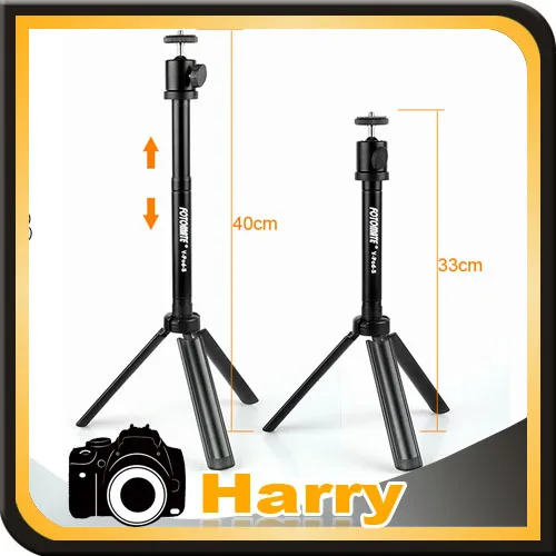 V-Pod-S Mini Treppiede Per Fotocamera Digitale Slr Foto Video Dv Camcorder Per Canon Per Nikon Per Sony Per Il Iphone 6, Gopro Hero