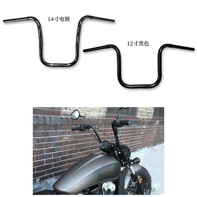 Manubrio Moto Per Scout Indiani Hussar Bobber Alza Il Manubrio