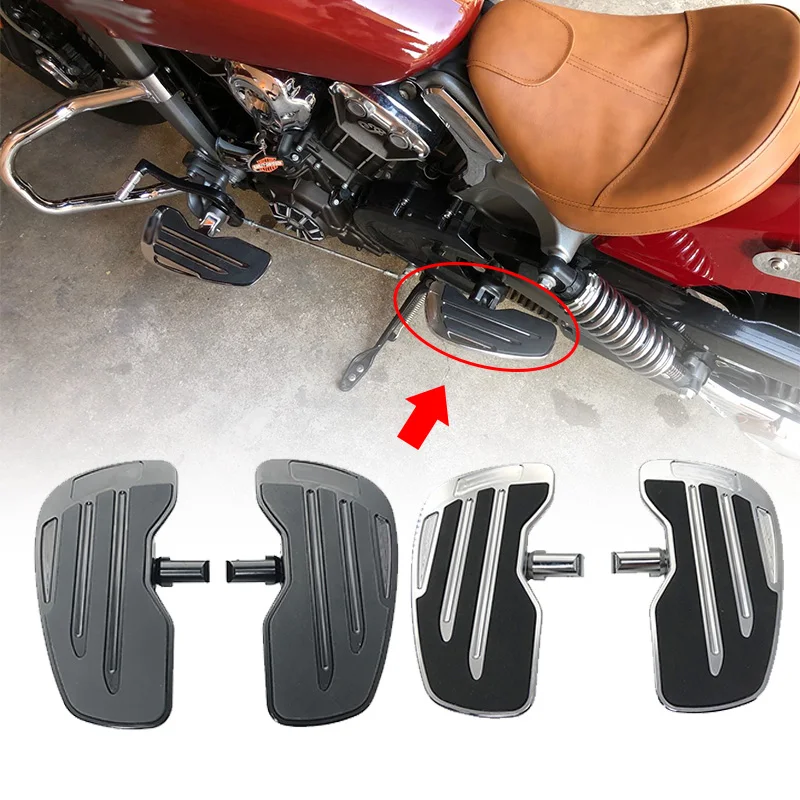 Per Indian Scout 2015-2018 Scout Sixty 2016-18 Scout Bobber 2018 Per Allargatore Pedane Posteriori Pedane Poggiapiedi Moto
