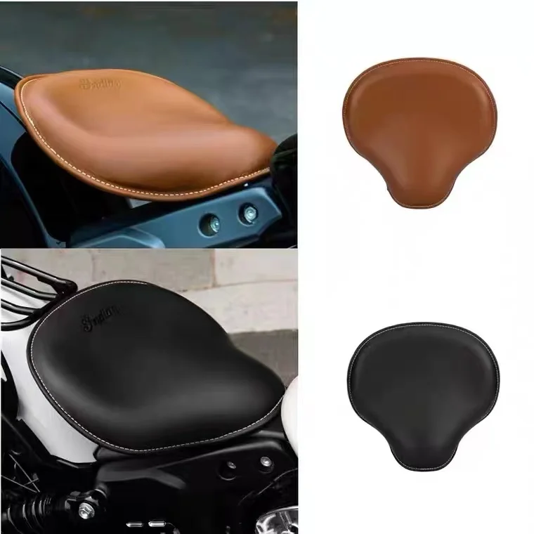 Moto Retro Solo Coprisedile Passeggero Cowl Pad Cuscino Del Sedile Per Indian Scout E Indian Scout Bobber Moto Accessori