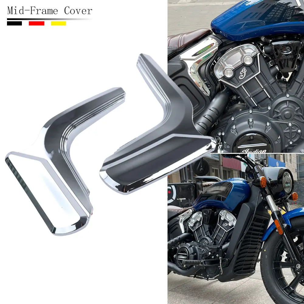 Moto Per Indian Scout Bobber Sixty 2015-2023 Accessori Adesivo Decorativo Parte Modificatio Mid-Frame Accents Frame Cover