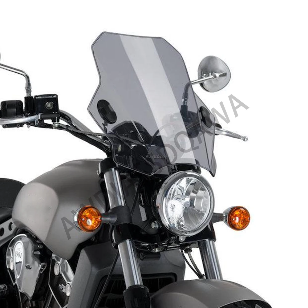 Parabrezza Antivento Regolabile Per Moto Per Indian Scout 2015-2022 Indian Scout Bobber 2018-2022