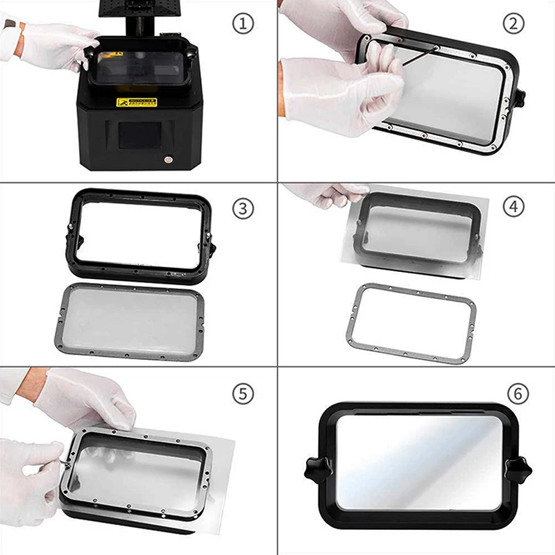 Pellicola Fep Da 2 Pezzi Per Anycubic Photon Mono X Per Parti Della Stampante Elegoo Saturn