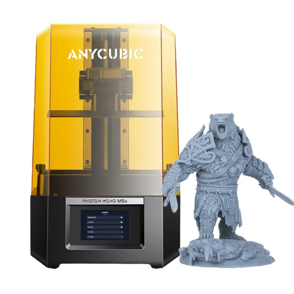 Nuovo Anycubic 3X Più Veloce 10.1 "Monocromatico 12K Lcd Anycubic Photon Mono M5S Stampante 3D Kit 12K