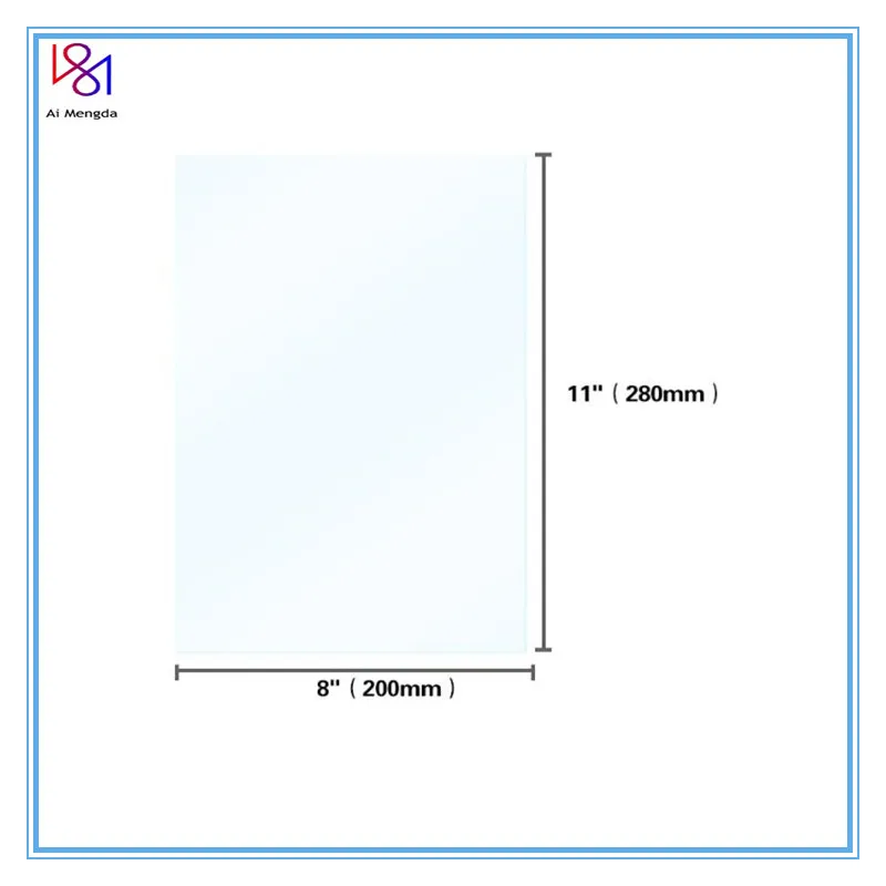 280*200*0.15Mm Photon Mono X Fep Film Wanhao Uv Light Fep Film Sheet Per Dlp Sla Duplicatore D8 Photon Anycubic Ld-003 Lcd