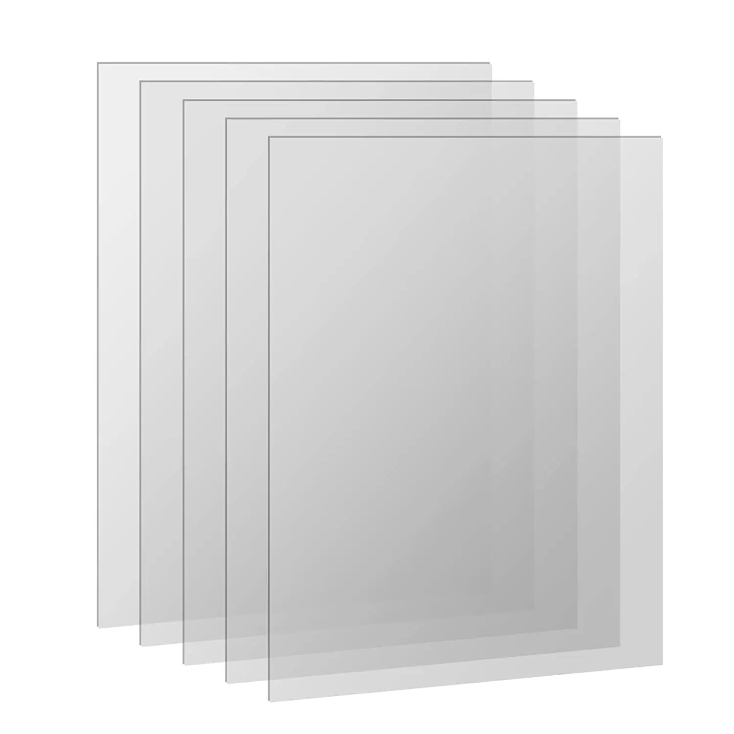 5 Pezzi Fep Film 260X200X0.15Mm Per Anycubic Photon Mono X, Photon M3, M3 Plus, Elegoo Saturn, Saturn S, Saturn 4K, Phrozen Sonic