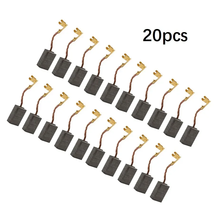 20 Pz Smerigliatrice Angolare Spazzola Di Carbone Motore Spazzole Di Grafite Per Makita Cb459 Ga4530R Ga4534 Js1000 Ga5030