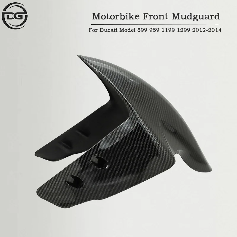 Moto Abs Fibra Di Carbonio Parafango Anteriore Ala Parafango Materiale Abs Protezione Plash Per Ducati Modello 899 959 1199 1299 2012 2013 2014