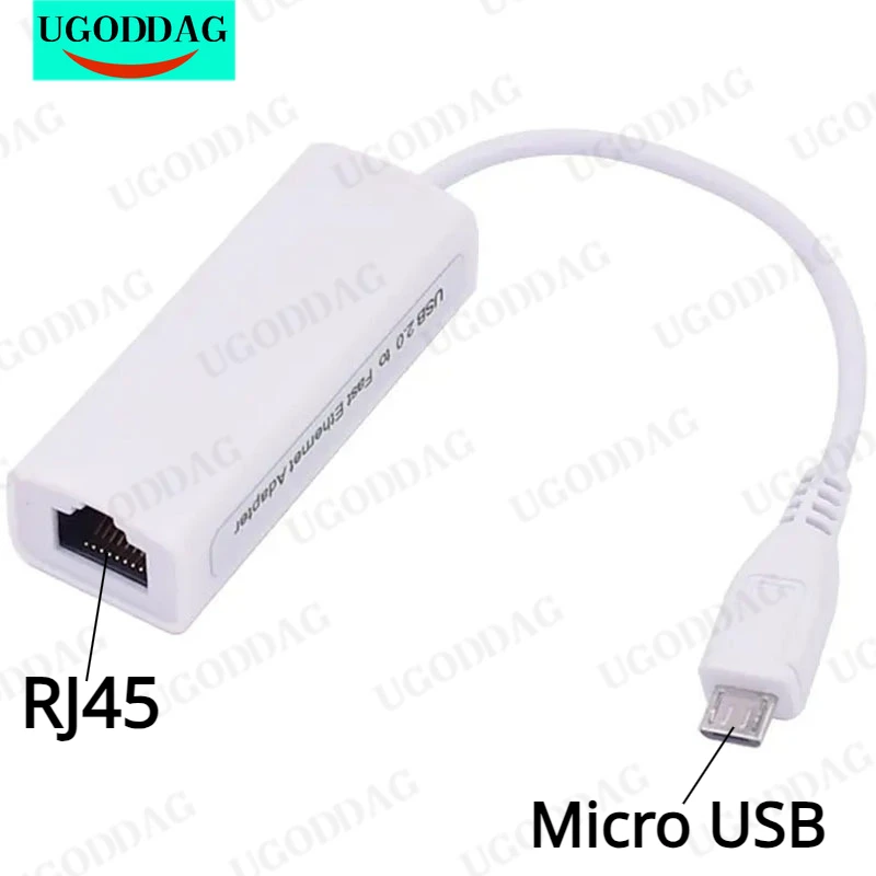 Adattatore Per Scheda Di Rete Ethernet Usb Micro Usb Tipo C Da Micro Usb A Ethernet Rj45 Per Windows 7 8 10 Tablet Android Ic Ethernet Lan