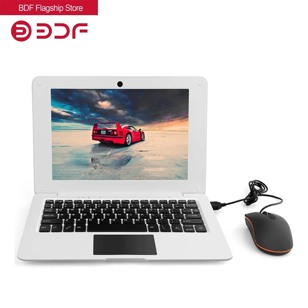 Windows 10 Computer Portatile Mini 10.1 Pollici 6Gb + 64Gb Netbook Ultra Sottile E Leggero Intel Quad Core Cpu Pc Hdmi Wifi Usb