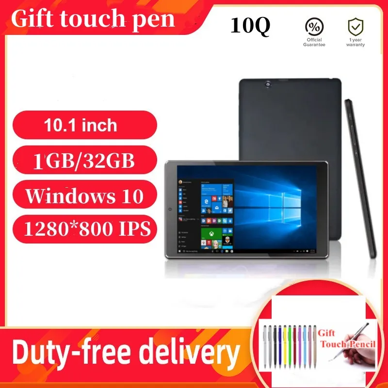 Tablet Windows 10 Da 10.1 "Intel Atom Z3735G Con Mini Hdmi 1Gb Ddr Ram 32Gb Rom 6000Mah 10Q Tablet Pc