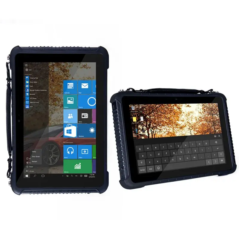 Windows 10 Robusto Impermeabile Antiurto R Con Scanner 2D Nfc Gsm/4G Pannello Tablet Pc Industriale Da 10 Pollici