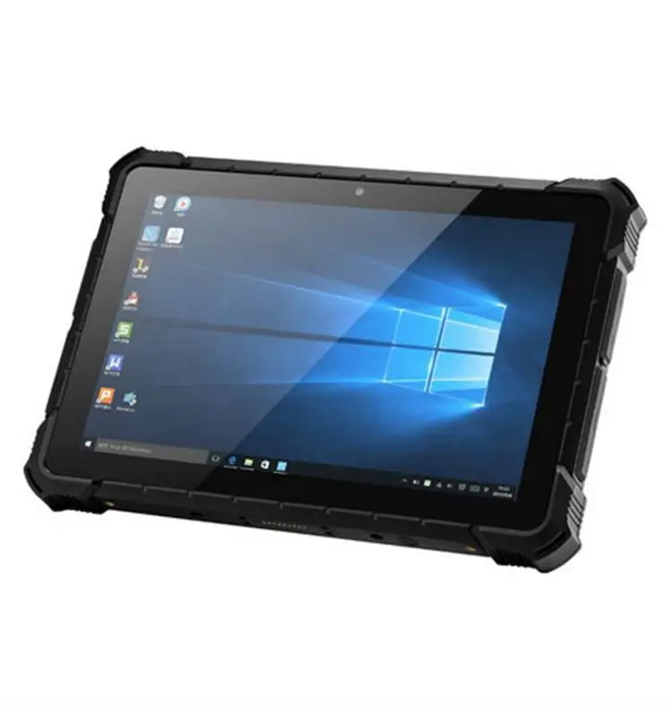 10.1 Pollici Windows 10 Pro Cpu Processore Intel Resistenza Alla Caduta Tablet Pc Impermeabile Ip67 Scanner Tablet Con Docking Station