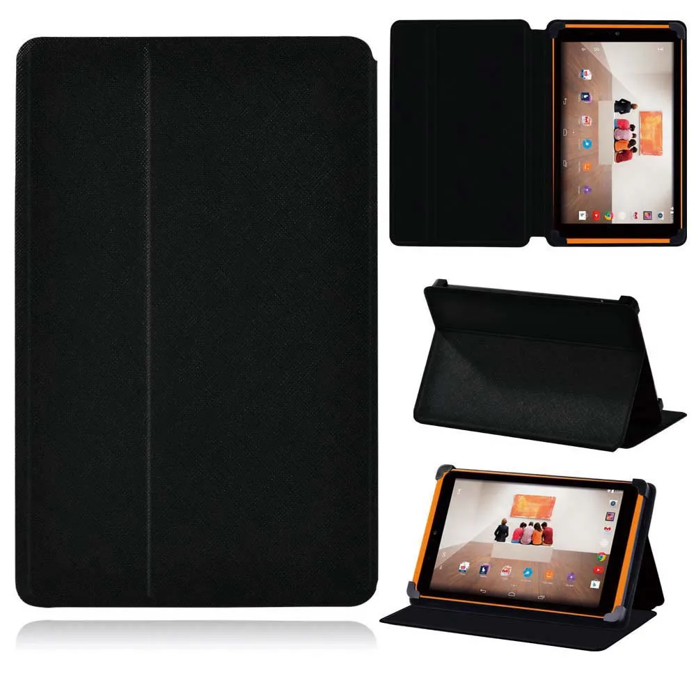 Caso Tablet Per Ttesco Hudl 7 Pollici/Finestre Collegare 10 Di Goccia Resistenza In Pelle Pieghevole Tablet Caso Della Copertura + Trasporto Libero St
