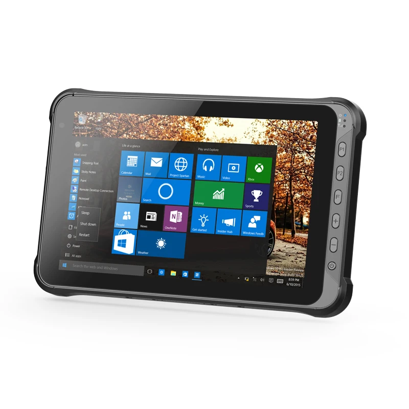 Uhf Leggi/Scrivi Tablet Windows Scanner Terminale Portatile Windows Tablet Industriale Con Capacità Della Batteria Di 10,000Mah