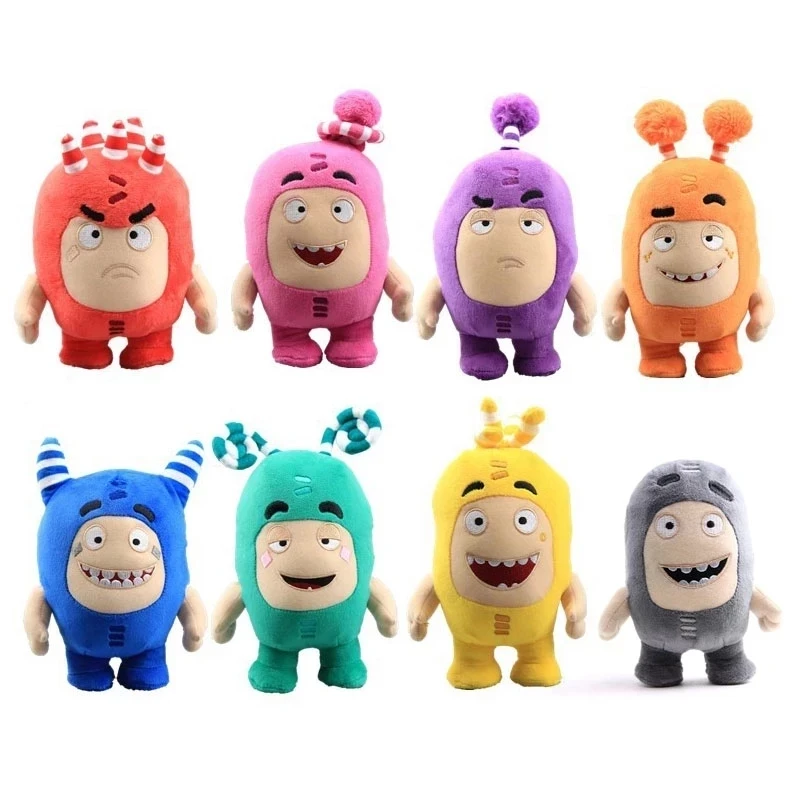 24Cm Oddbods Peluche Ripiene Cartone Animato Anime Fusibile Fhbolle Peluche Bambola Carina Oddbods Peluche Sorpresa Regalo Di Compleanno Per Bambini
