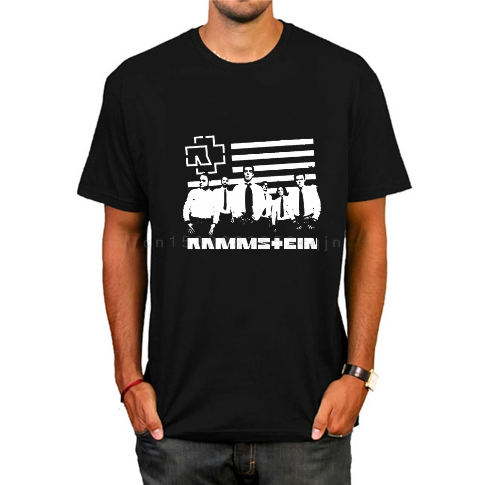 Maglietta Chario Tedesca Rock Hip Hop Top Tees Casual Streetwear Uomo Top Harajuku Abbigliamento Uomo Maniche Corte