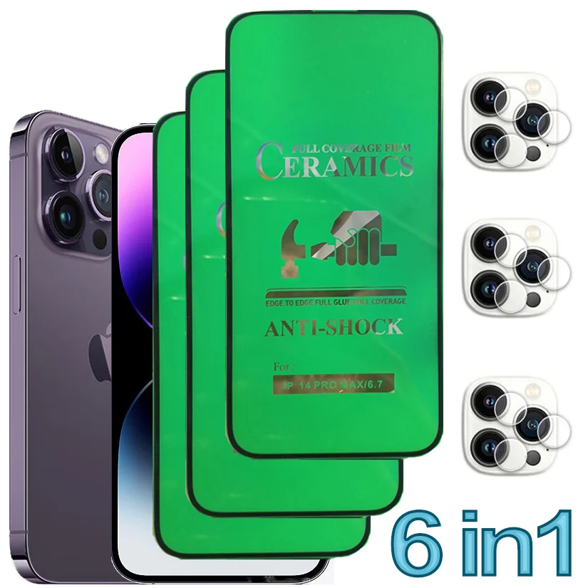 Pellicola In Ceramica Morbida Iphone 14 Pro Max Pellicola Salvaschermo Iphone 14 Pro Max 9Hd Pellicola Pieghevole Per Smartphone Apple Iphone 14 Plus 