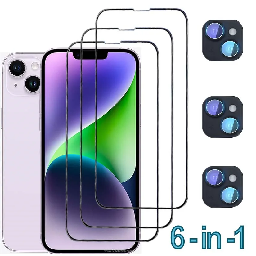 Pellicola Iphone14 Plus Vetro Temperato Iphone 14 Plus Glass Iphone 14 Pro Max Glass Apple 14 Plus I Phone 14 Proteggi Schermo Pellicola Vetro Iphone 