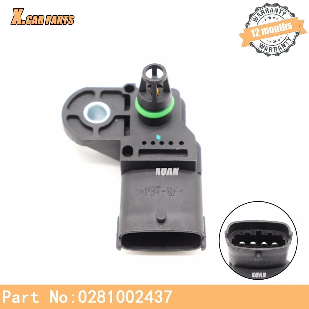 Dell'Aria Di Aspirazione Turbo Collettore Di Pressione Map Sensor 0281002437 0281006028 Per Alfa Romeo 147 156 159 Brera Gt Spider Fiat Croma Doblo