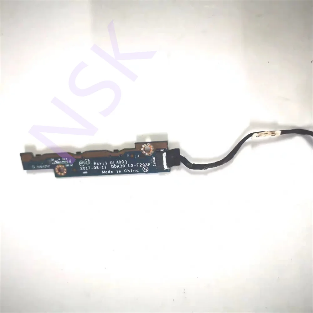 Originale Per Dell Latitude 5289 7390 7389 Volume Panel Ls-F293P Ls-E112P 100% Test Ok
