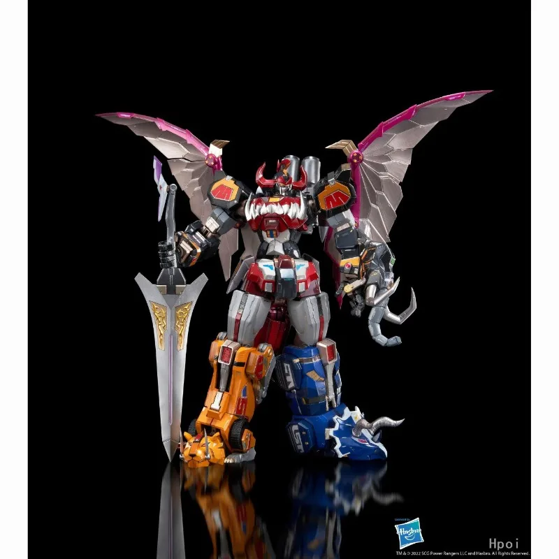 Originale Genuine Flametoys Power Rangers Dino Megazord Autentico Robot Action Model Art Collection Toy Holiday Gift