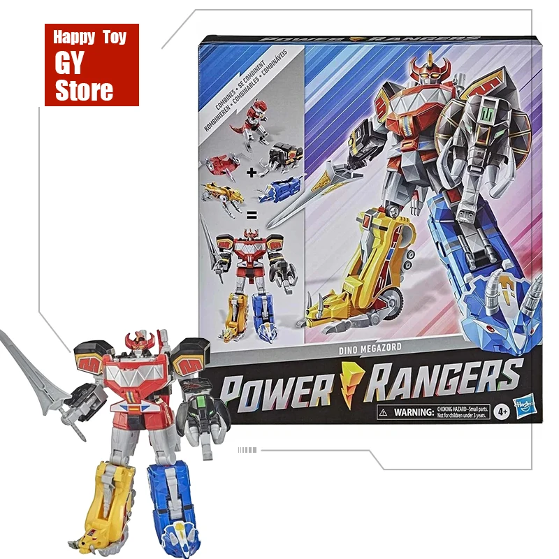 Power Rangers Lightning Collection Dino Megazord Anime Action Figures Collection Model Statue Toys Figurine Collection Doll Gift