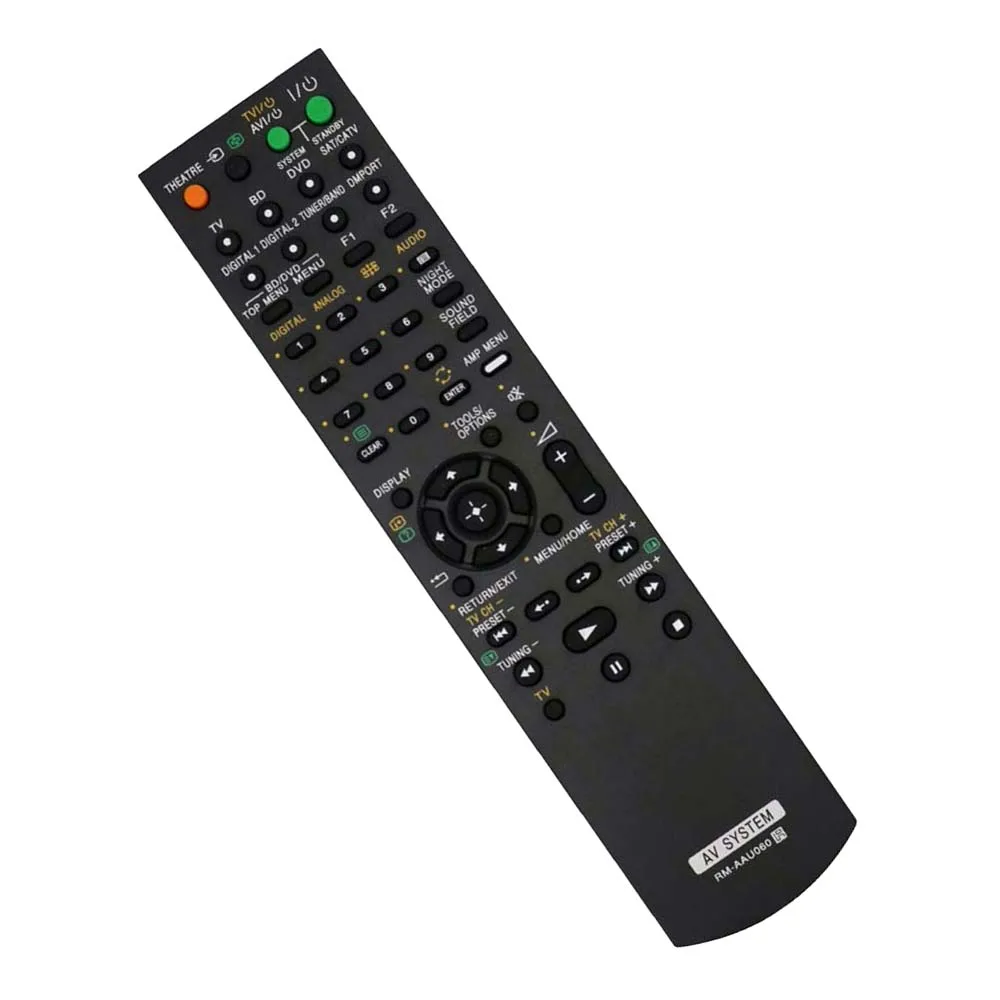 Nuovo Rm-Aau060 Per Sony Home Theater Sistema Ricevitore Av Telecomando Sa-Wfs3 Ht-Ss360 Str-Ks360 Ht-Fs3 Ss-Is15 Ss-Mct1
