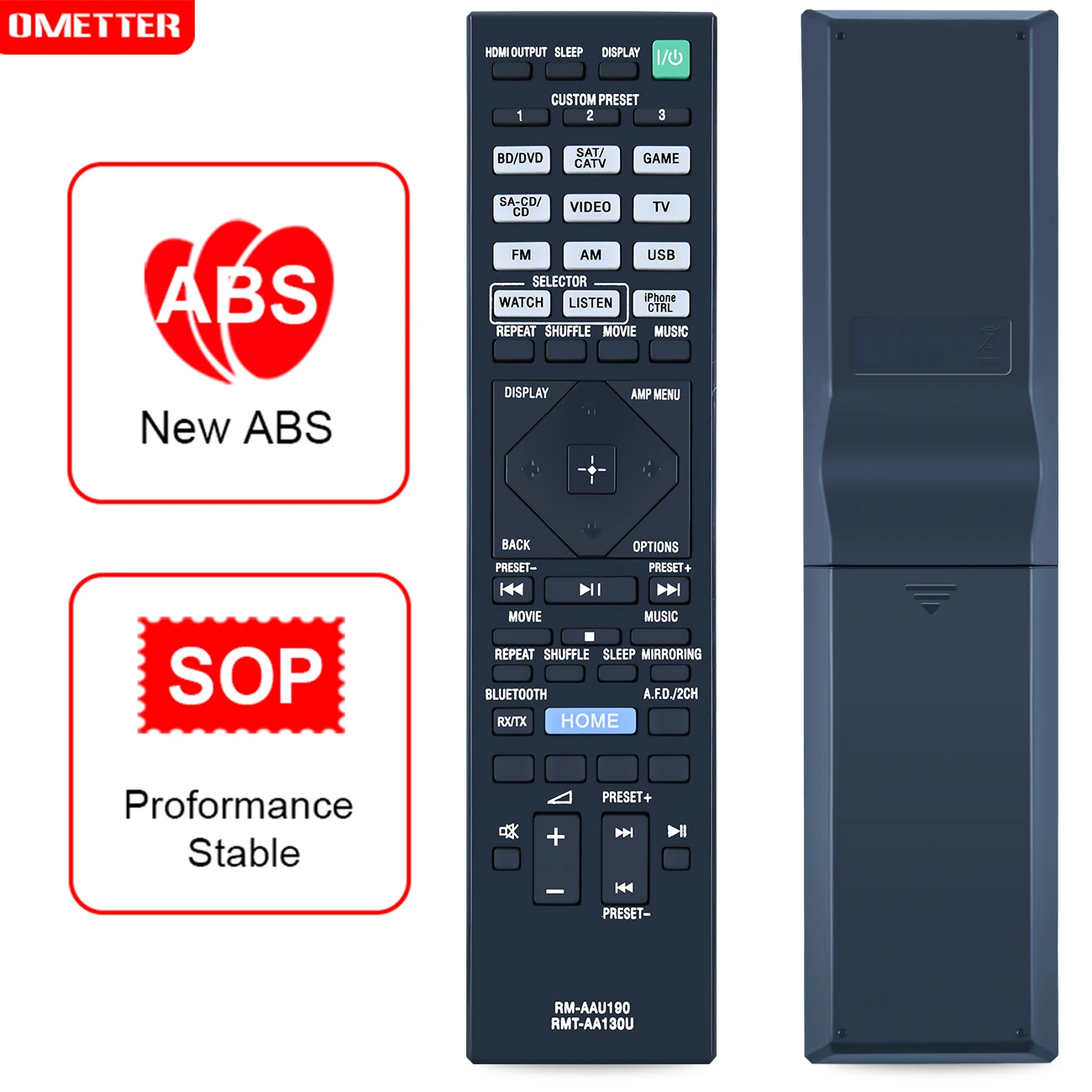 Rmt-Aa130U Rm-Aau190 Telecomando Per Sony Home Theatre Av Ricevitore Str-Dn1060 Dn860 Dh550 Str-Dh750 Strdn1060 Strdh550