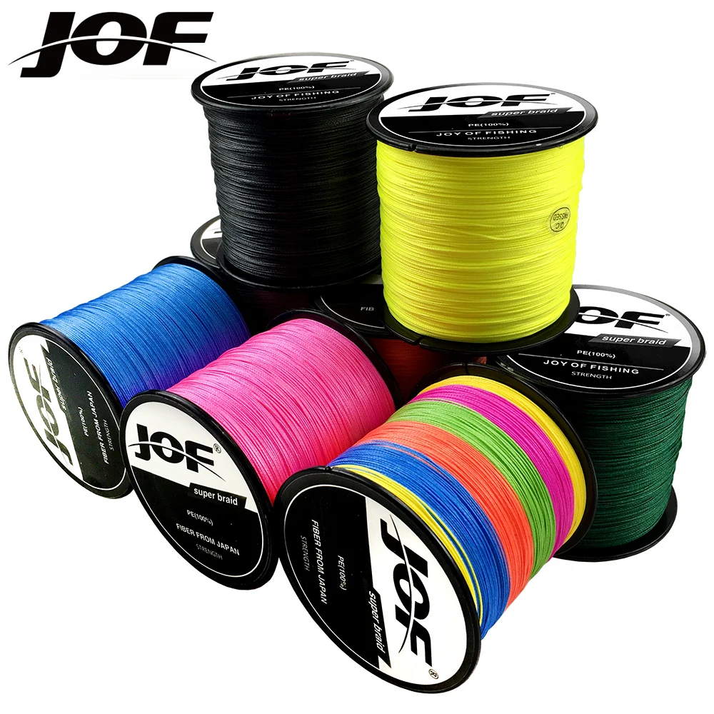 Jof X8 Fili Intrecciati Pe Fishing Line 300M Strong Fishing Line Multifilamento Durevole Fishing Line Tool