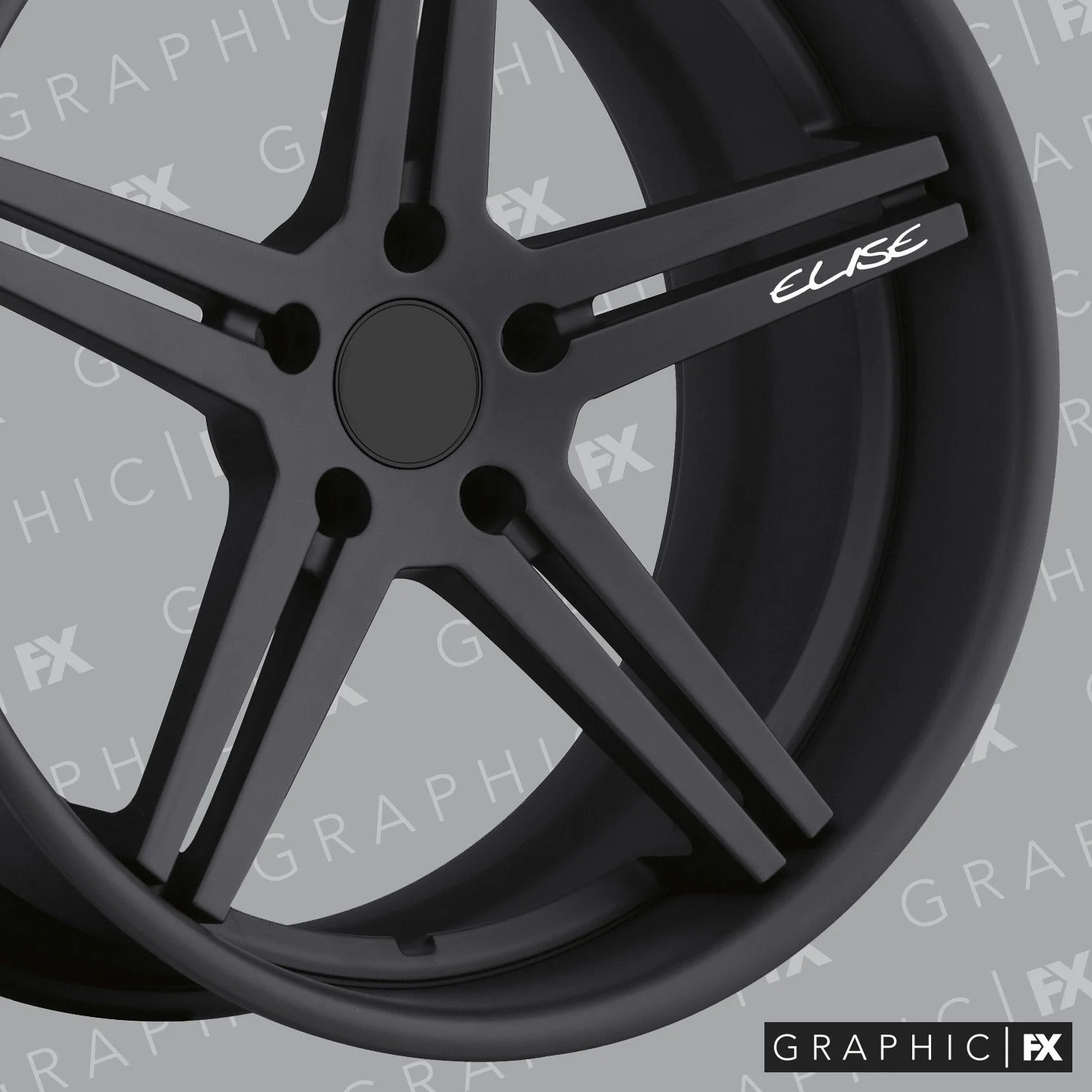Per X8 Premium Lotus Elise S1 Logo Decalcomanie Da Corsa Con Cerchi In Lega-Adesivi