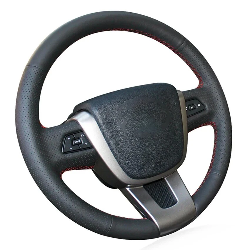Coprivolante Per Auto Antiscivolo Morbido In Ecopelle Nera Per Cucire A Mano Per Geely Sx7 Ex7 Ex8 Gx7 Emgrand X7 X8