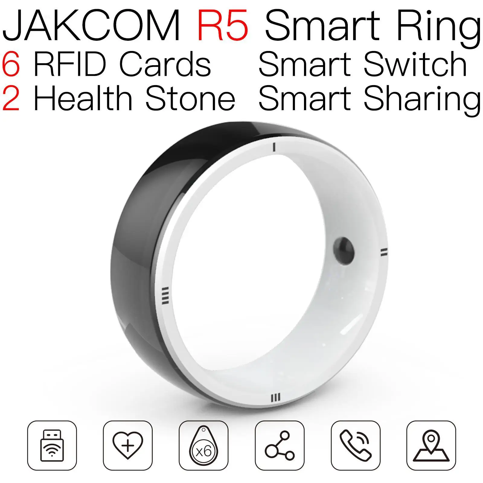 Jakcom R5 Smart Ring Nuovo Arrivo Come Smart Watch X8 4 Price Band 4C Mutandine Legion Y700 Android Gadget