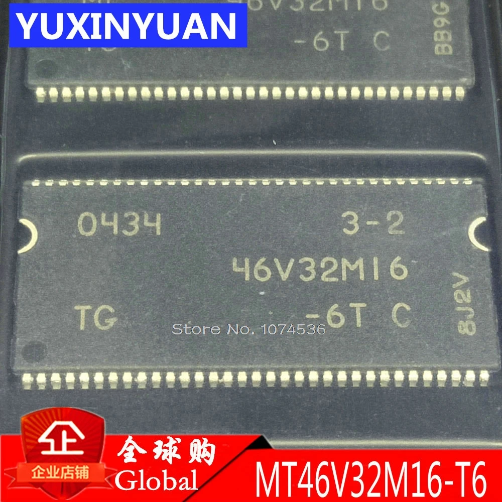 5 Pz/Lotto Mt46V32M16P-6T: F Mt46V32M16 46V32M16-6T Mt46V32M16P-6T Mt46V32M16-6T 46V32M16 512 Mb: X4, X8, X16 Ddr Sdram
