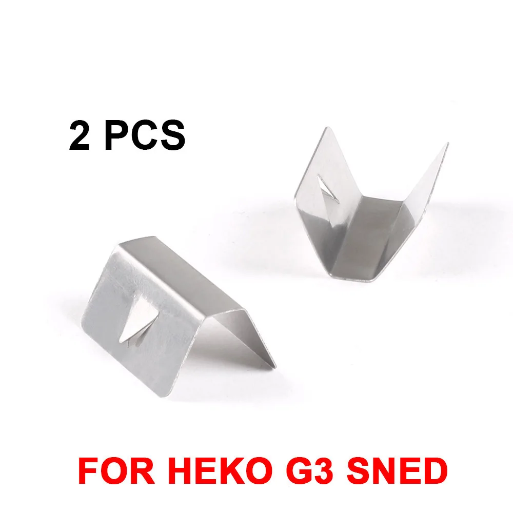 Vento/Pioggia Deflettore Nuovo Canale Di Metallo Di Fissaggio Pinze Per Heko G3 Sned Clip X8