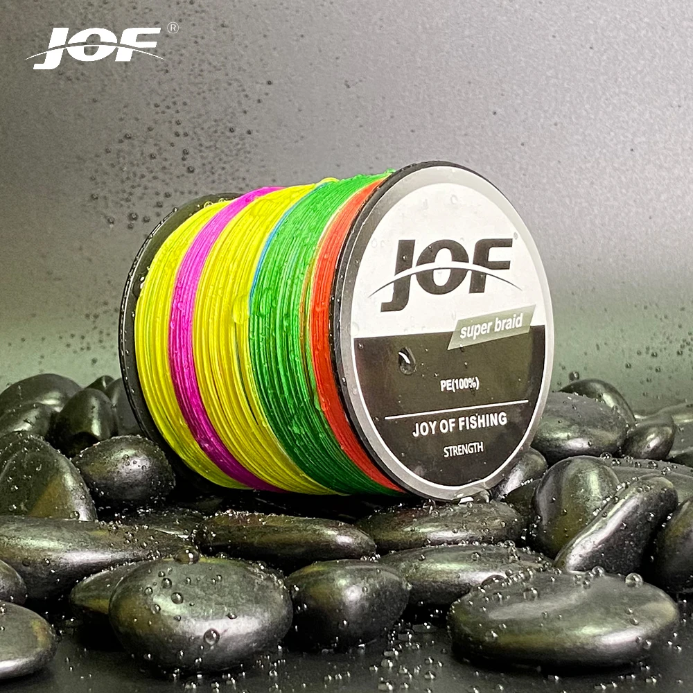 Jof Marca 8 Fili Intrecciati Pe Line 300M-1000M Lenza 20-100Lb Lenze Da Pesca Forza Pe Fiber Lenze Da Pesca