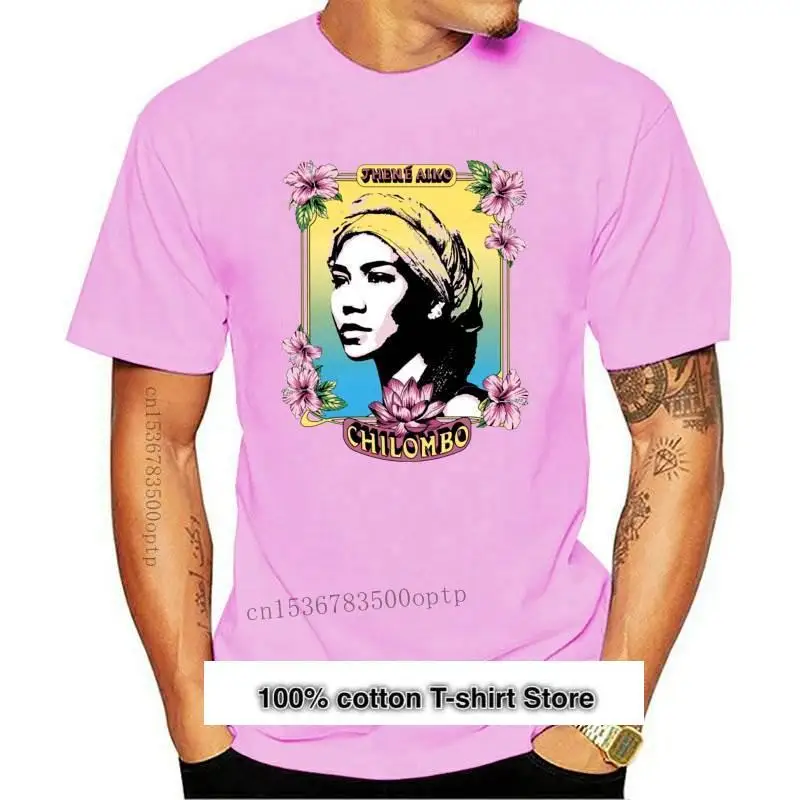 Jhene-Camiseta Con Estampado De Litho Aiko Chilombo, Sudadera De Manga Larga Con Capucha, Dmn Camiseta Negra, Nueva