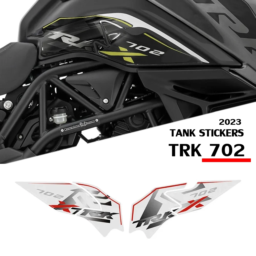 Trk 702X Decalcomanie Serbatoio Per Benelli 2023 Trk 702 X Adesivi Moto 3D Gel Adesivo Epossidico Protezione Serbatoio Trk 702 X