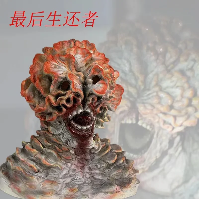 L'Ultimo Di Noi Clickers Mask Horror Game Zombie Mask Ghostface Mask Halloween Party Cosplay Accessori Per Costumi Latex Full Head