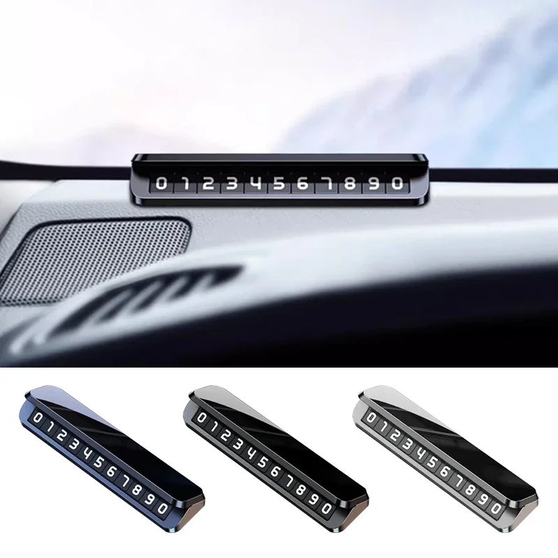 Car Styling Parcheggio Temporaneo Carta Numero Di Telefono Targa Park Stop Per Mg Zs 5 6 350 Tf Express Zr Mgf Gs X-Power Accessori